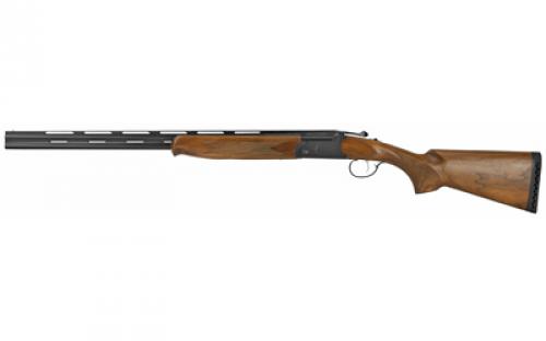 Stevens 555 Compact, Over/Under Shotgun, 20 Gauge, 3 Chamber, 24 Barrel, 5 Choke Tubes (Full Choke, Improved Modified Choke, Modified Choke, Improved Cylinder Choke, and Cylinder Choke), Matte Finish, Black, Walnut Stock, 2 Rounds 22154