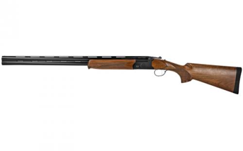 Stevens 555, Over/Under Shotgun, 16 Gauge, 3 Chamber, 28 Barrels, Black, Walnut Stock, 5 Choke Tubes (Full Choke, Improved Modified Choke, Modified Choke, Improved Cylinder Choke, and Cylinder Choke), 2 Rounds, BLEM (Damaged Packaging) 22178