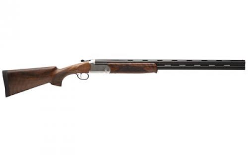 Stevens 555 Enhanced, Over/Under Shotgun, 12 Gauge, 28 Barrel, Stainless Steel Finish, Imperial Walnut Stock, Ambidextrous, Bead Sight, 5 Choke Tubes - F,IM,M,IC,C, 2 Rounds 22592