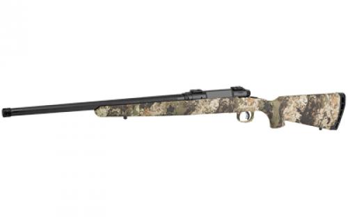 Savage Axis II, Bolt, 6.5 Creedmoor, 20" Medium Contour Barrel, Threaded 5/8x24, Matte Finish, Black, Veil Wideland Camo Synthetic Stock, 2 Piece Weaver Base, 4 Rounds, Right Hand 23264