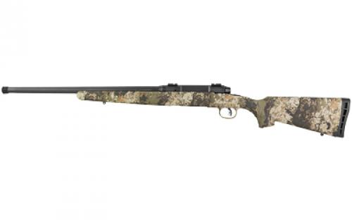 Savage Axis II, Bolt Action Rifle, 308 Winchester, 20 Medium Contour Barrel, Threaded 5/8x24, Matte Finish, Black, Veil Wideland Camo Synthetic Stock, 2 Piece Weaver Base, 4 Rounds, Right Hand 23266