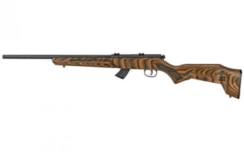 Savage Mark II, Bolt Action Rifle, 22LR, 18 Barrel, Matte Finish, Black, Brown Laminate Stock, Includes 2 piece Weaver Base, 1 Magazine, 10 Rounds, Right Hand 26737