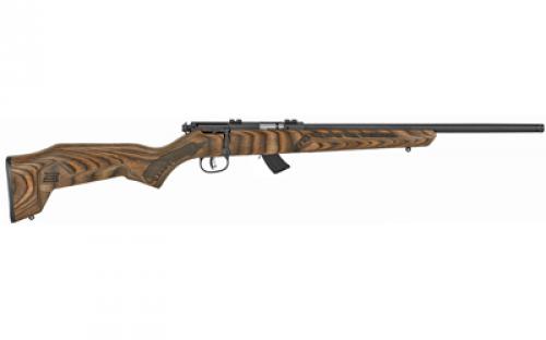 Savage Mark II, Bolt Action Rifle, 22LR, 18" Barrel, Matte Finish, Black, Brown Laminate Stock, Includes 2 piece Weaver Base, 1 Magazine, 10 Rounds, Right Hand 26737