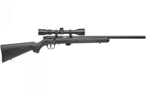 Savage Mark II FVXP, Bolt Action, 22LR, 21 Barrel, Matte Finish, Black, Green Polymer Stock, Detachable Box Magazine, 5 Rounds, Right Hand, Includes Bushnell 3-9x40 Scope 29200