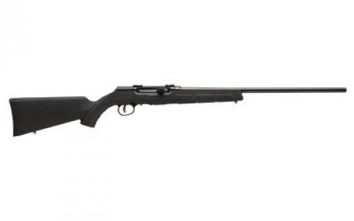 Savage A17, Semi-Automatic Rifle, 17HMR, 22 Button-Rifled Barrel, High-Luster Black Finish, Synthetic Stock, AccuTrigger, Rotary Magazine, 10 Rounds, Right Hand 47001