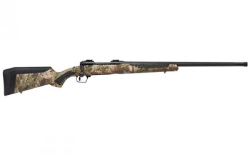 Savage 110 Predator, Bolt Action Rifle, 204 Ruger, 24 Barrel, Matte Finish, Black, Mossy Oak Terra Polymer Stock, AccuTrigger, Detachable Box Magazine, 4 Rounds, Right Hand 57002