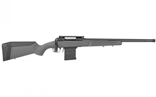 Savage 110 Tactical, Bolt Action Rifle, 308 Winchester, 20" Heavy Fluted Threaded Barrel, 5/8x24 Thread Pitch, Matte Finish, Black, Gray Synthetic Stock, 1 Magpul AICS Magazine, 10 Rounds, Right Hand 57006