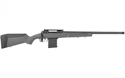 Savage 110 Tactical, Bolt Action Rifle, 308 Winchester, 24" Threaded Barrel, Black, Matte Finish, Gray Polymer Stock, AccuTrigger, Magpul AICS Magazine, 10 Rounds, 1 Magazine, Right Hand 57007