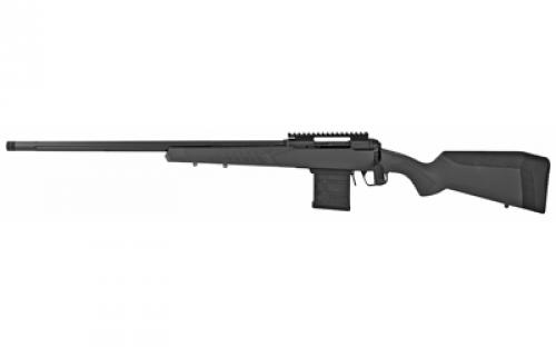 Savage 110 Tactical Left Hand, Bolt Action Rifle, 308 Winchester, 24 Threaded Barrel, Matte Finish, Black, Gray Synthetic Stock, 1 Magpul AICS Magazine. 10 Rounds, Left Hand 57009