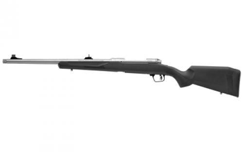 Savage 110 Brush Hunter, Bolt Action Rifle, Long Action, 338 Winchester Magnum, 20 Threaded Barrel Muzzle Brake, Matte Finish, Black, Synthetic Stock, 1 Magazine, 3 Rounds, Right Hand 57043