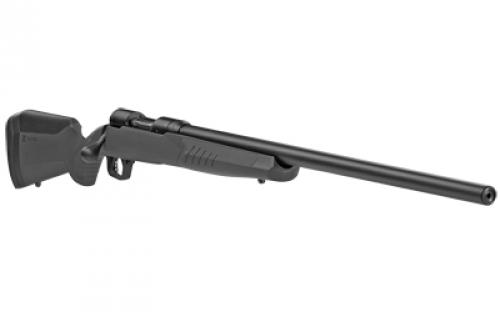 Savage 110 Walking Varminter, Bolt Action Rifle, 223 Remington, 26" Barrel, Matte Finish, Black, Gray Polymer Stock, AccuTrigger, Detachable Box Magazine, 4 Rounds, Right Hand 57066