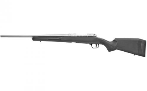 Savage 110 Lightweight Storm, Bolt Action Rifle, 243 Winchester, 20 Stainless Barrel, Matte Finish, Stainless Steel, Black Polymer Stock, AccuTrigger, Detachable Box Magazine, 4 Rounds, Right Hand 57074