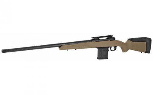 Savage 110 Tactical Desert, Bolt Action Rifle, 6MM Creedmoor, 26" Threaded Barrel, Matte Finish, Black, Flat Dark Earth Synthetic Stock, AccuTrigger, Magpul AICS Magazine, 10 Rounds, Right Hand 57137