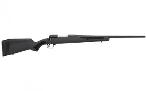 Savage 110 Hunter, Bolt Action Rifle, Short Action, 6.5 Creedmoor, 24" Barrel, Matte Finish, Black, Gray Synthetic Stock, Right Hand, 1 Magazine, 4 Rounds 57173