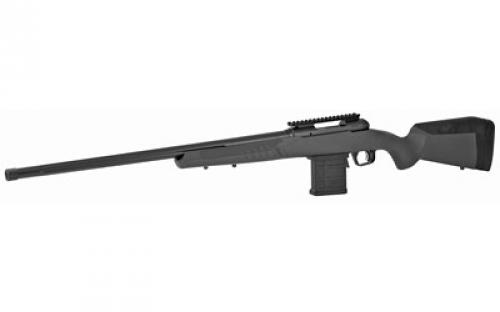 Savage 110 Tactical, Bolt Action Rifle, 6.5 Creedmoor, 24" Threaded Barrel, Matte Finish, Black, Gray Synthetic Stock, AccuTrigger, Magpul AICS Magazine, 10 Rounds, Right Hand 57232