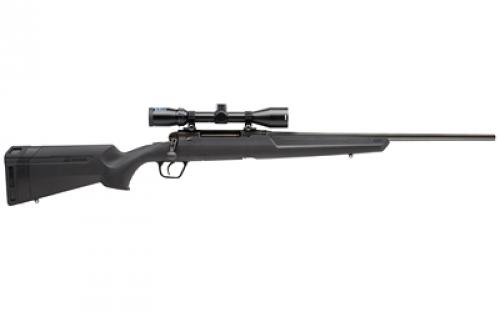 Savage Axis XP Compact, Bolt Action Rifle, 223 Remington, 20 Barrel, Matte Finish, Black, Black Polymer Stock, Detachable Box Magazine, Weaver 3-9x40 Scope, 4 Rounds, Right Hand 57265