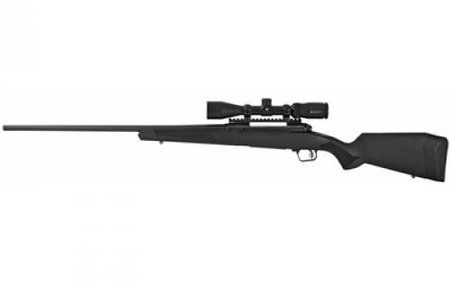 Savage 110 Apex Hunter XP, Bolt Action, 6.5 Creedmoor, 24 Barrel, Matte Finish, Black, Synthetic Stock, Accutrigger, Detachable Box Magazine, 3-9x40 Vortex Crossfire II, Right Hand, 4 Rounds 57304