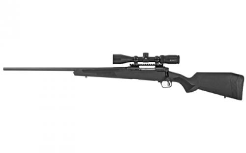 Savage 110 Apex Hunter XP Left Hand, Bolt Action Rifle, 6.5 Creedmoor, 24 Barrel, Matte Finish, Black, Synthetic Stock, 4 Rounds, Accutrigger, Detachable Box Magazine, 3-9x40 Vortex Crossfire II 57320