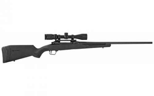 Savage 110 Apex Hunter XP Left Hand, Bolt Action Rifle, 6.5 Creedmoor, 24" Barrel, Matte Finish, Black, Synthetic Stock, 4 Rounds, Accutrigger, Detachable Box Magazine, 3-9x40 Vortex Crossfire II 57320