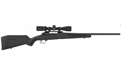 Savage 110 Apex Hunter XP Left Hand, Bolt Action Rifle, 308 Win, 20" Barrel, Matte Finish, Black, Synthetic Stock, 4 Rounds, Accutrigger, Detachable Box Magazine, 3-9x40 Vortex Crossfire II 57322