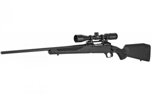 Savage 110 Apex Hunter XP Left Hand, Bolt Action Rifle, 308 Win, 20" Barrel, Matte Finish, Black, Synthetic Stock, 4 Rounds, Accutrigger, Detachable Box Magazine, 3-9x40 Vortex Crossfire II 57322