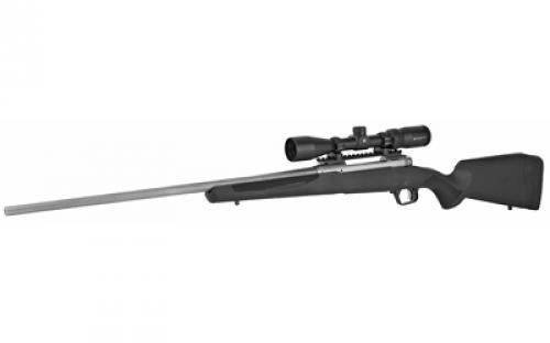 Savage 110 Apex Storm XP, Bolt Action Rifle, 6.5 Creedmoor, 24" Barrel, Stainless Finish, Synthetic Stock, 4 Rounds, Accutrigger, Detachable Box Magazine, 3-9x40 Vortex Crossfire II, Right Hand 57344