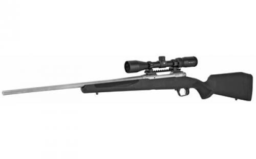 Savage 110 Apex Storm XP, Bolt Action Rifle, 270 Winchester, 22" Barrel, Stainless Finish, Synthetic Stock, 4 Rounds, Accutrigger, Detachable Box Magazine, 3-9x40 Vortex Crossfire II, Right Hand 57351