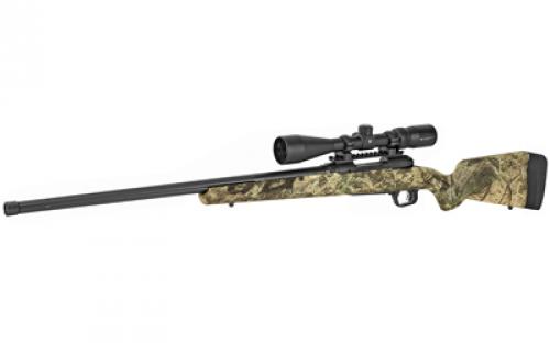 Savage 110 Apex Predator XP, Bolt Action Rifle, 223 Remington, 20" Threaded Barrel, Matte Finish, Black, Mossy Oak Terra Polymer Stock, AccuTrigger, Detachable Box Magazine, Vortex Crossfire II 4-12x40 Scope, 4 Rounds, Right Hand 57356