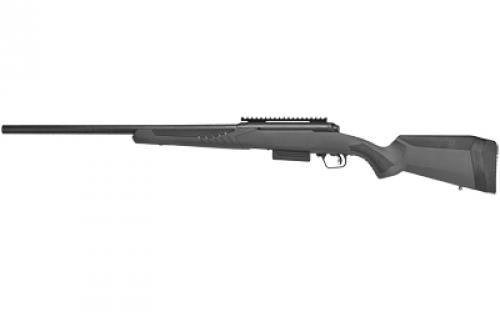 Savage 220 Slug, Bolt Action Shotgun, 20 Gauge, 3 Chamber, 22 Rifled Barrel, Matte Finish, Black, Black Polymer Stock, AccuTrigger, Detachable Box Magazine, 2 Rounds, Right Hand 57377