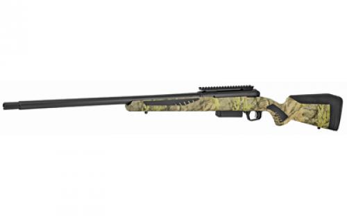 Savage 220 Turkey, Bolt Action Shotgun, 20 Gauge, 3" Chamber, 22" Barrel, Matte Finish, Black, Camo Synthetic Stock (Mossy Oak Obsession), 2 Rounds, AccuTrigger, 1 Extra-Full Choke 57383