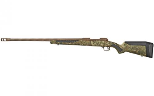 Savage 110 High Country, Bolt Action Rifle, 6.5PRC, 24, Camo, Synthetic, Right Hand, Threaded, 3 Rounds, Accutrigger, Detachable Box Magazine 57419