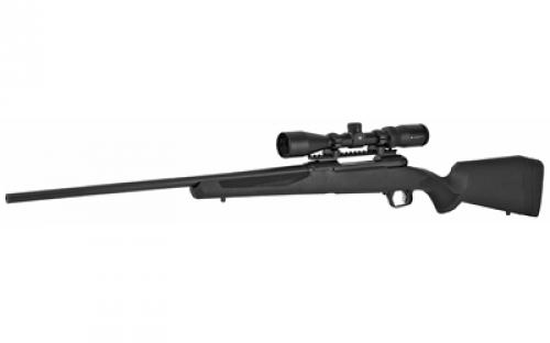 Savage 110 Apex Hunter XP, Bolt Action Rifle, 350 Legend, 18" Barrel, Matte Finish, Black, Black Polymer Stock, AccuTrigger, Detachable Box Magazine, Includes Vortex Crossfire II 3-9x40 Scope, 4 Rounds, Right Hand 57535