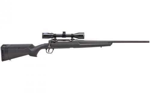 Savage Axis II XP, Bolt Action, 350 Legend, 18" Barrel, Black Color, Black Polymer Stock, Detachable Box Magazine, Bushnell 3-9x40 Scope, 4Rd, Right Hand 57539