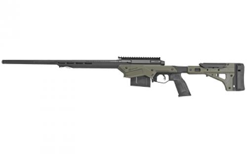 Savage Axis II Precision, Bolt Action Rifle, 223 Remington, 22 Heavy Barrel, Matte Finish, Black/Olive Drab Green, Polymer/Aluminum Stock, Right Hand, 10 Rounds, Includes 1 AICS Magazine 57549