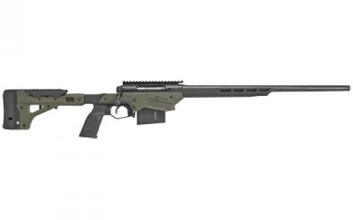 Savage Axis II Precision, Bolt Action Rifle, 223 Remington, 22" Heavy Barrel, Matte Finish, Black/Olive Drab Green, Polymer/Aluminum Stock, Right Hand, 10 Rounds, Includes 1 AICS Magazine 57549