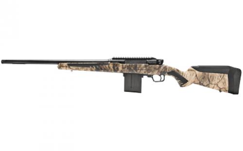 Savage Impulse Predator, Straight Pull Bolt Action Rifle, 22-250, 20 Barrel, Threaded, Matte Finish, Black, Mossy Oak Terra Gila Camo AccuStock, Right Hand, AccuTrigger, Detachable Box Magazine, 20 MOA Rail, 10 Rounds, 1 AICS Magazine 57657