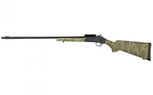 Stevens 301 Turkey Bottomland, Single Shot Shotgun, 12 Gauge, 3 Chamber, 26 Barrel, Matte Finish, Black, Mossy Oak Bottomland Polymer Stock, Right Hand, X-Full Choke, Bead Sight 57665