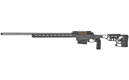 Savage 110 Elite Precision, Bolt Action Rifle, 308 Winchester, 26 Matte Stainless Barrel, Matte Finish, Black, Gray MDT ACC Chassis with ARCA Rail, AccuTrigger, AICS Magazine, 10 Rounds, Left Hand 57702