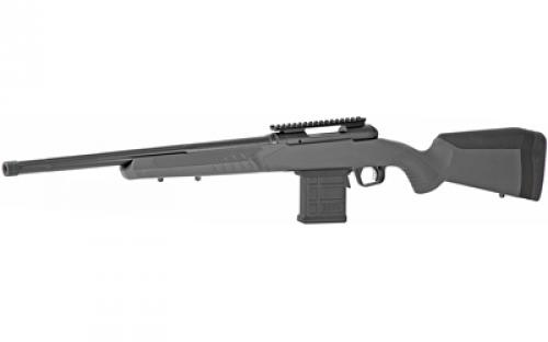 Savage 110 Tactical, Bolt Action, 6MM ARC, 18" Threaded Barrel, Black Color, Gray Synthetic Stock, AccuTrigger, Magpul AICS Magazine, 8Rd, Right Hand 57770