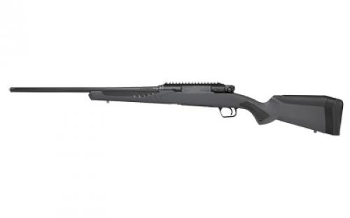 Savage Impulse Driven Hunter, Straight Pull Bolt Action Rifle, 308 Winchester, 18 Barrel, Threaded 1/2x28, Matte Finish, Black, Gray Accufit Stock, Adjustable AccuTrigger, Integrated 20 MOA Rail, 4 Rounds, 1 Magazine 57905