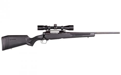 Savage 110 Apex Hunter XP, Bolt Action Rifle, 7mm PRC, 22" Barrel, Black, Synthetic Stock, Accutrigger, Right Hand, 2 Rounds, (1) Detachable Box Magazine, Includes 3-9x40 Vortex Crossfire II Optic 58013