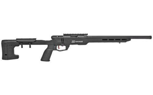 Savage B22 Precision, Bolt Action, Rifle, 22LR, 18" Heavy Barrel, Black, MDT Custom Chassis, Right Hand, 10Rd 70248