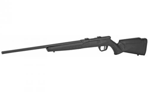 Savage B17, Bolt, 17HMR, 21", Black, Synthetic, Right Hand, 10Rd Rotary Magazine, Button-Rifled, 10Rd, AccuTrigger 70800