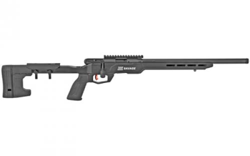 Savage B17 Precision, Bolt Action, Rifle, 17HMR, 18" Heavy Barrel, Black, MDT Custom Chassis, Right Hand, 10Rd 70848