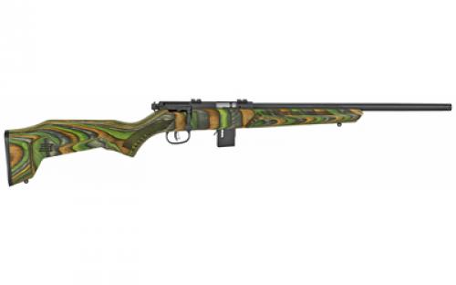 Savage 93 Minimalist, Bolt Action, 22 WMR, 18" Sporter Barrel, Green Laminate Stock, Right Hand, 10Rd, Includes 2 Piece Weaver Base And 1 10Rd Magazine 91936