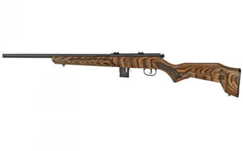 Savage 93 Minimalist, Bolt Action, 22 WMR, 18 Sporter Barrel, Brown Laminate Stock, Right Hand, 10Rd, Includes 2 Piece Weaver Base And 1 10Rd Magazine 91937