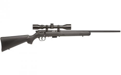 Savage 93R17F, Bolt Action Rifle, 17HMR, 21, Blue Finish Barrel, Synthetic Stock, 5Rd, AccuTrigger, With 3x9 Scope, Right Hand 96209