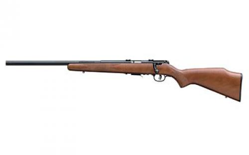 Savage 93R17GLV, Bolt Action Rifle, 17HMR, 21 Barrel, Heavy Barrel, Blue Finish, Wood Stock, 5Rd, AccuTrigger, Left Hand 96717