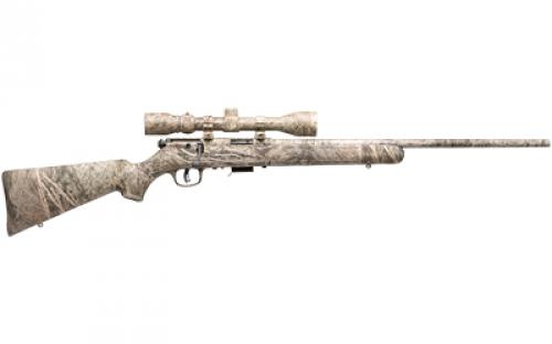 Savage 93R17 XP, Bolt Action, 17HMR, 21 Barrel, Mossy Oak Brush Camo Color, Brush Camo Polymer Stock, AccuTrigger, Detachable Box Magazine, Bushnell 3-9x40 Scope, 5Rd, Right Hand 96765