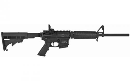 Smith & Wesson M&P 15, Sport II, AR-15, Semi-automatic, 556NATO,16" Barrel, Black Finish, Flip Up Rear Sight, Fixed 6 Position Collapsible Stock, 10 Round, 1 Magazine 10203